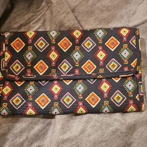 Colorful Geometric Clutch